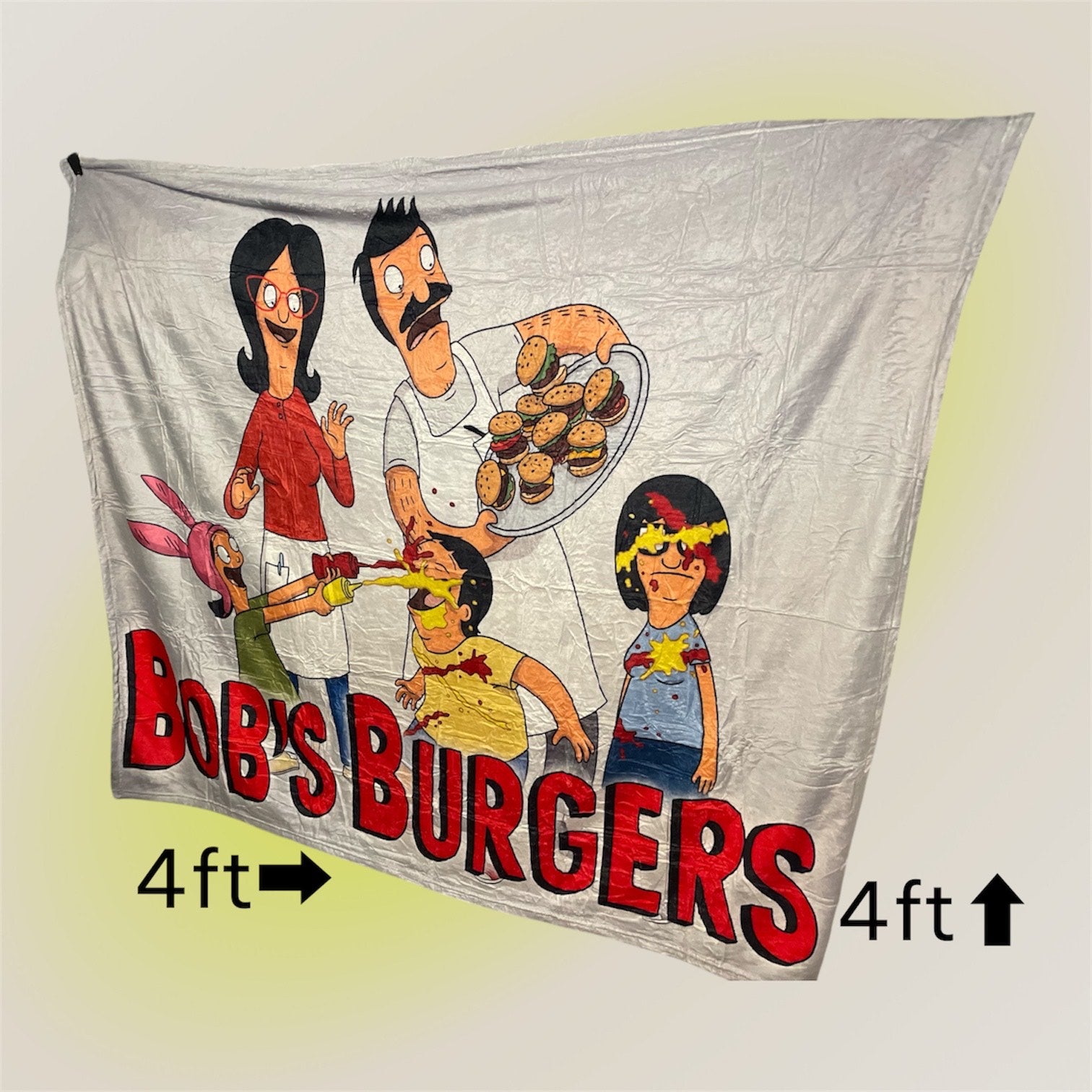 BB Burger 4ft Blanket