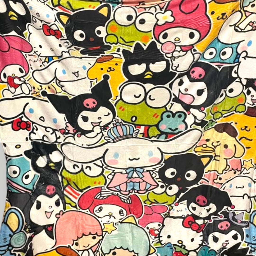 HK & Friends Throw Blanket
