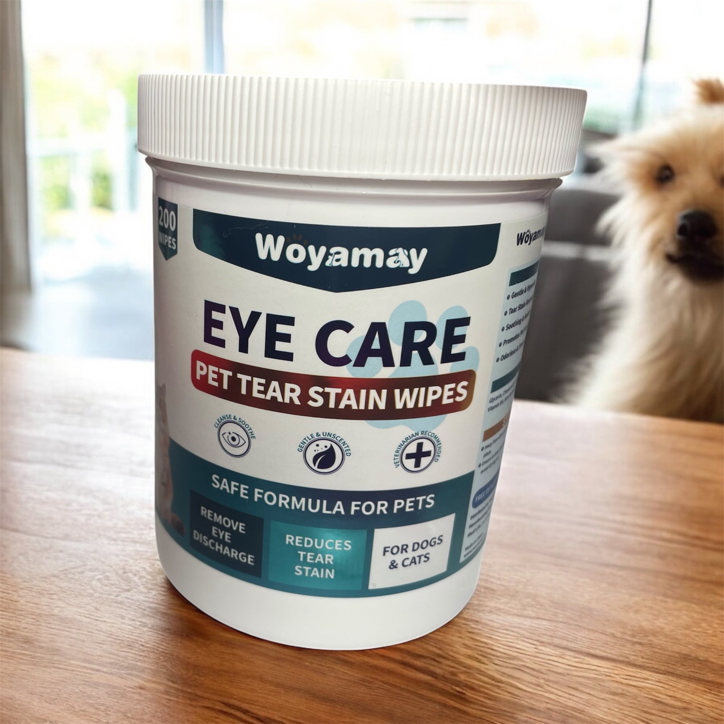Woyamy 200ct Pet Care Wipes