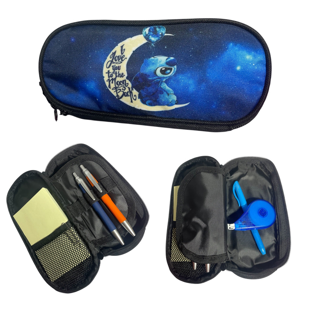 Over the Moon Stitch 2pc Backpack and Pouch Set
